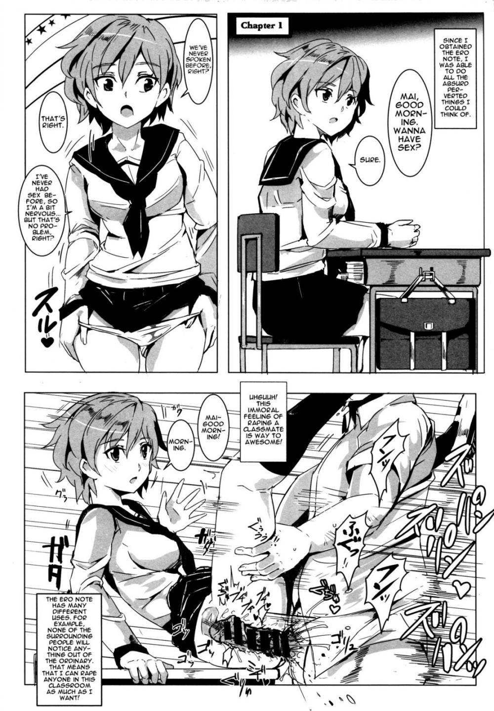 Hentai Manga Comic-Ero Note Club-Chapter 1-6